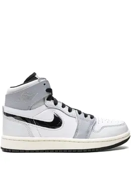 Jordan: Белые кроссовки  Air Jordan 1 Zoom