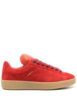 Lanvin: Красные кроссовки  Curb