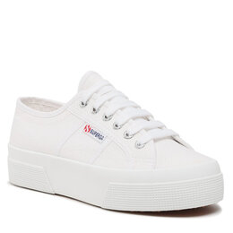 Superga: Белые кроссовки 