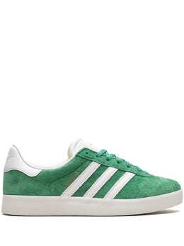 adidas: Зелёные кроссовки  Gazelle