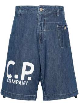 C.P. Company: Шорты с принтом 