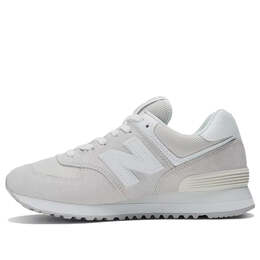 New Balance: Белые кроссовки  574