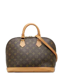 Louis Vuitton Pre-Owned: Коричневая сумка-шоппер