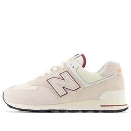 New Balance: Бежевые кроссовки  574