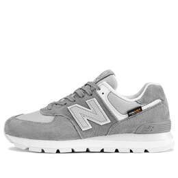 New Balance: Серые кроссовки  574