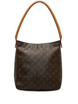 Louis Vuitton Pre-Owned: Коричневая сумка-шоппер