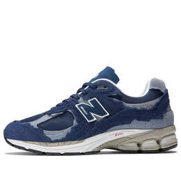 New Balance: Синие кроссовки  2002R