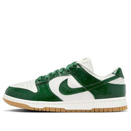 Nike: Зелёные кроссовки  Dunk Low