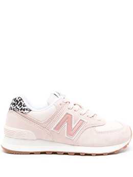 New Balance: Светлые кроссовки 574