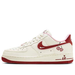 Nike: Красные кроссовки  Air Force 1 Low