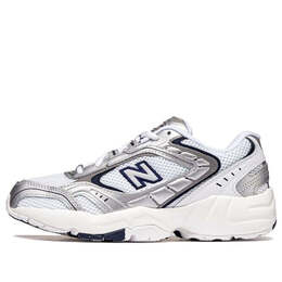 New Balance: Белые кроссовки  452