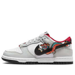 Nike: Белые кроссовки  Dunk Low