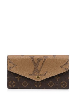 Louis Vuitton Pre-Owned: Коричневый кошелёк