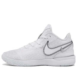 Nike: Белые кроссовки 