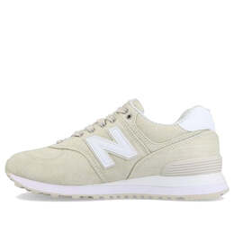 New Balance: Жёлтые кроссовки  574