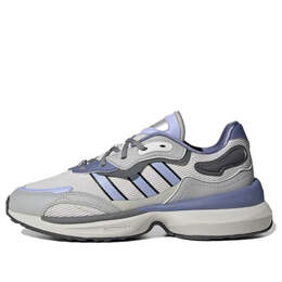 Adidas: Фиолетовые кроссовки  Zentic