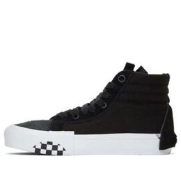 Vans: Чёрные кроссовки  SK8-Hi Cap LX