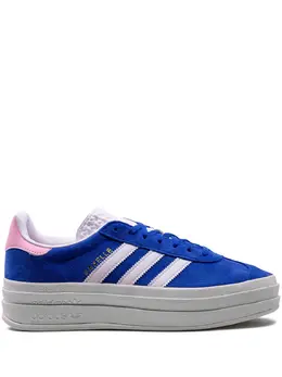 adidas: Голубые кроссовки  Gazelle