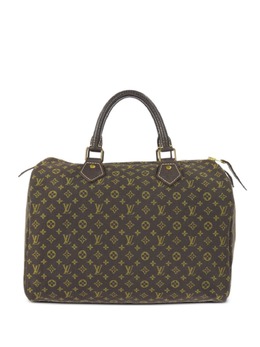 Louis Vuitton Pre-Owned: Коричневая сумка-шоппер