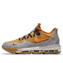 Nike: Чёрные кроссовки  LeBron 16 Low