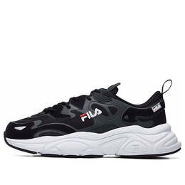 Fila: Чёрные кроссовки 