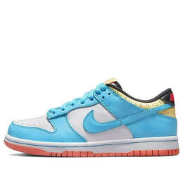 Nike: Голубые кроссовки  Dunk Low SE