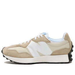 New Balance: Бежевые кроссовки  327