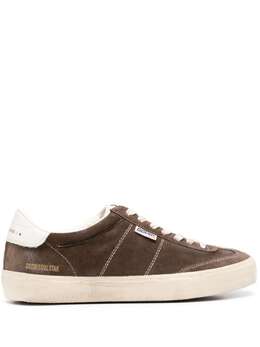 Golden Goose: Коричневые кроссовки  Star
