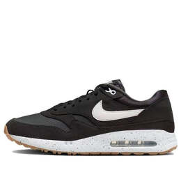 Nike: Чёрные кроссовки  Air Max 1