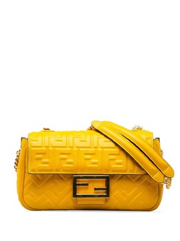 Fendi Pre-Owned: Жёлтая сумка 