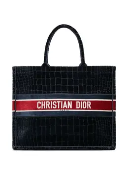 Christian Dior Pre-Owned: Синяя сумка-шоппер 