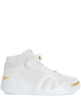 Giuseppe Zanotti: Белые кроссовки  Talon