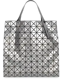 BAO BAO ISSEY MIYAKE: Серебристая сумка-шоппер 