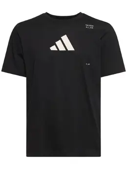 ADIDAS PERFORMANCE: Чёрная футболка