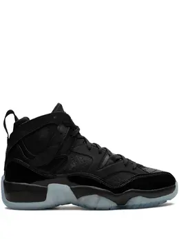 Jordan: Чёрные кроссовки  Jumpman