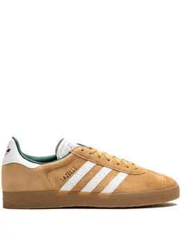 adidas: Бежевые кроссовки  Gazelle
