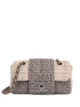 CHANEL Pre-Owned: Бежевая сумка 