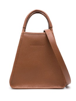 Longchamp: Коричневая сумка-шоппер  Le Foulonné