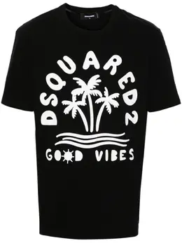 Dsquared2: Футболка с принтом 