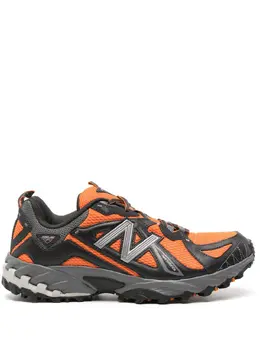 New Balance: Оранжевые кроссовки 