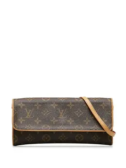 Louis Vuitton Pre-Owned: Коричневая сумка