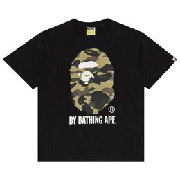 A BATHING APE: Чёрная футболка 