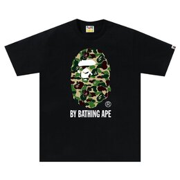 A BATHING APE: Чёрная футболка 