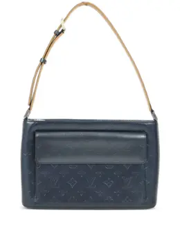 Louis Vuitton Pre-Owned: Голубая сумка