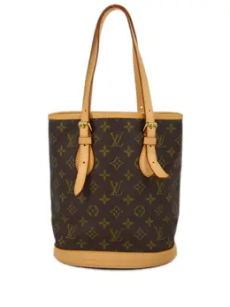 Louis Vuitton Pre-Owned: Коричневая сумка-шоппер