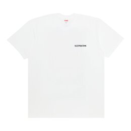 Supreme: Белая футболка 