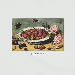 Supreme: Белая футболка 