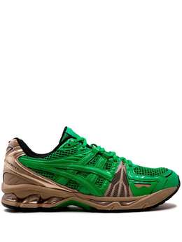 ASICS: Зелёные кроссовки  Gel-Kayano