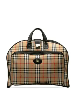 Burberry Pre-Owned: Коричневая сумка