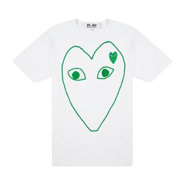 Comme des Garçons: Зелёная футболка 